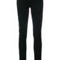 "Black Cotton Women's Slim-Fit Trouser"
