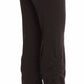 Chic Brown Casual Trousers for Sophisticated Style