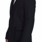 Blue Torero Inspired Cotton Stretch Blazer & Vest