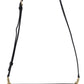 Elegant Black Leather Lucia Shoulder Bag