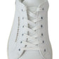 Elegant Low Top Leather Sneakers