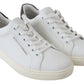 Elegant Low Top Leather Sneakers