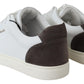 Elegant Low Top Leather Sneakers