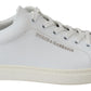 Elegant Low Top Leather Sneakers