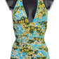 Chic Floral Print One-Piece Swimsuit