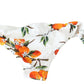 Elegant White Side-Tie Bikini Bottom