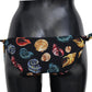 Chic Seashell Print Side-Tie Bikini Bottom