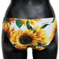Sunny Floral Bikini Bottom Delight