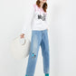Pink Cotton Women Sweater