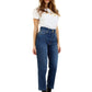 Blue Cotton Women Jeans