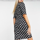 Black Cotton Women Dress