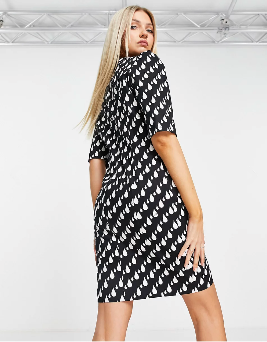 Black Cotton Women Dress