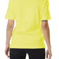 Yellow Cotton Women T-Shirt