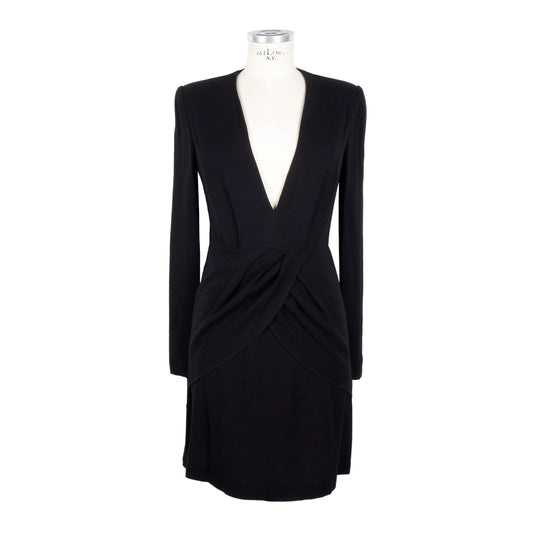 Black Viscose Women Dress