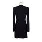 Black Viscose Women Dress