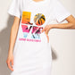 Chic Summer Love Logo White Dress