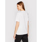 White Cotton Women T-Shirt