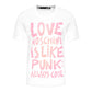 White Cotton Women T-Shirt