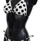 Polka Dot Chic Halterneck Bikini Set