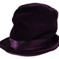 Elegant Velvet Fedora Indulgence