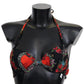 Chic Heart Print Bikini Top - Summer Ready