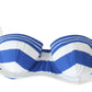 Elegant Striped Bikini Top - Summer Essentials