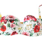 Elegant Floral Bikini Top – Summer Chic