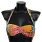 Sunny Floral Bikini Top - Summer Elegance