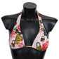 Floral Bliss Elastic Bikini Top