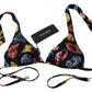 Seashell Print Chic Bikini Top