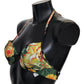 Floral Elegance Bikini Top