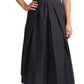 Elegant Sleeveless A-line Cotton Dress
