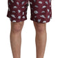 Elegant Maroon Beachwear Trunks