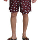 Elegant Maroon Beachwear Trunks