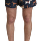 Elegant Navy Blue Swimming Trunks