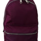 Elegant Maroon Nylon Backpack Bag