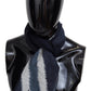 Elegant Cashmere Patterned Scarf with Fringes