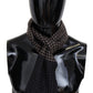 Elegant Houndstooth Wool Scarf