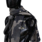 Camouflage Wool Scarf in Multicolor