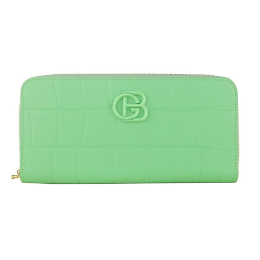 Verde Vitello Leather Women Wallet