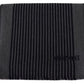 Elegant Striped Wool Scarf in Black and Gray