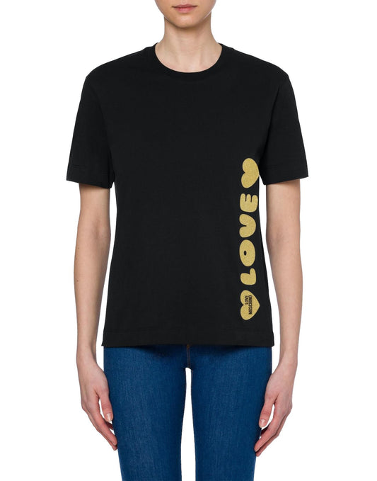 Black Cotton Women Top