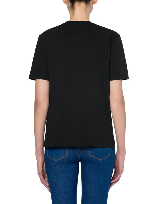 Black Cotton Women Top