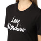 Chic Minimalist Logo Cotton Tee