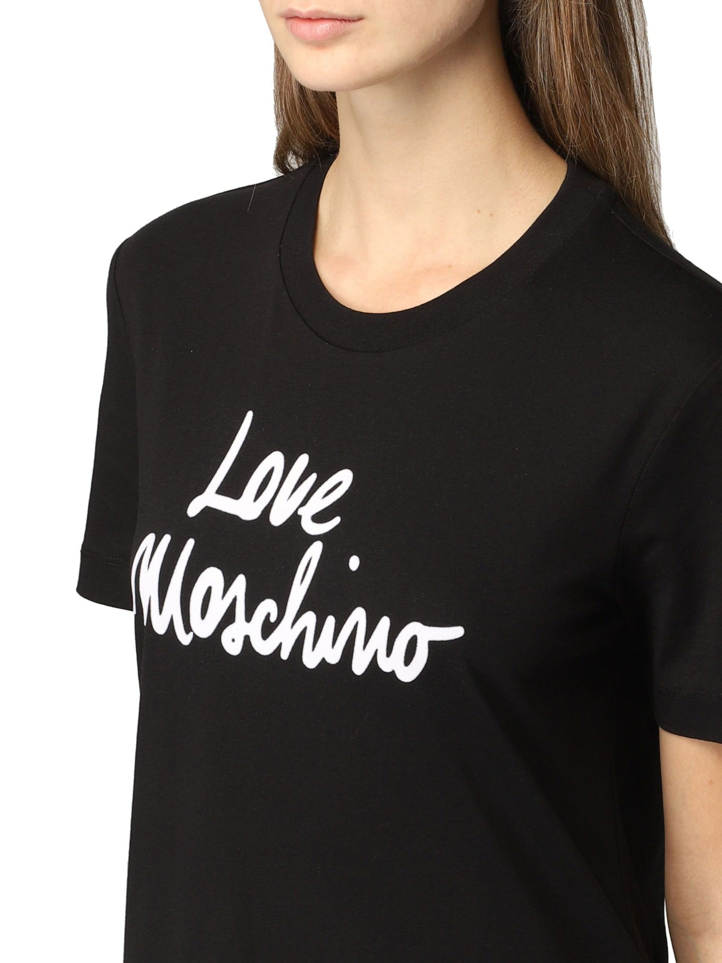 Chic Minimalist Logo Cotton Tee