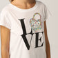 Chic Minimal Logo Cotton Tee