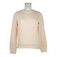 Embossed Velvet Logo Cotton Sweatshirt - Pink