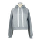 Chic Fly Printed Hooded Sweatshirt in Gray
