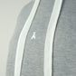 Chic Fly Printed Hooded Sweatshirt in Gray