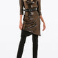 Elegant Asymmetrical Sequin Dress